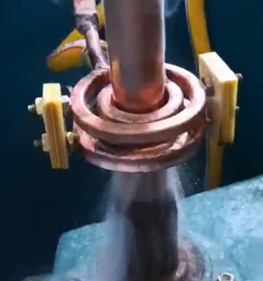 50 kw 도입 경화 열 처리 기계 고주파 피스톤 로드