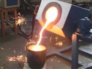 비철금속 및 철금속 제련 용광로 중주파 IGBT형 유도로