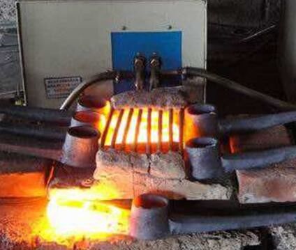 50KW 중파 유도 가열 기계 강철 막대 위조